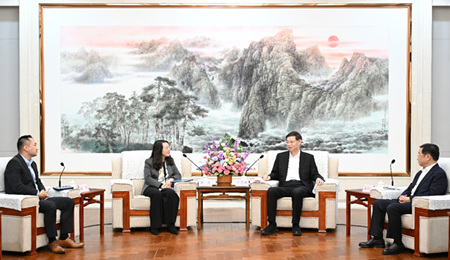 许昆林王新伟会见飞利浦公司大中华区总裁刘